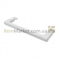 Ручка двери верхняя для холодильника L=240mm Атлант белый