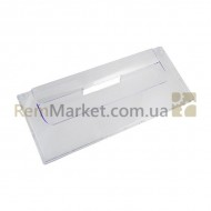 Панель ящика мороз. камери (середнього / нижнього) 455x197mm Indesit прозорий