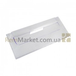 Панель ящика мороз. камеры (среднего/нижнего) 455x197mm Indesit прозрачный Панель ящика мороз. камеры (среднего/нижнего) 455x197mm Indesit прозрачный