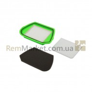 Набор фильтров HEPA + поролон. (контейн.) + мотора + щеточка для пылесоса Rowenta (аксессуар)