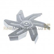 Крильчатка вентилятора для духовки (метал.) D = 180mm d відп. = 6mm Electrolux