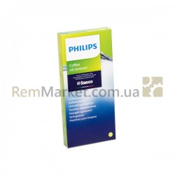Таблетки для удаления кофейного жира кофемашин (6шт.x1.6g) CA6704/10 Philips Таблетки для удаления кофейного жира кофемашин (6шт.x1.6g) CA6704/10 Philips