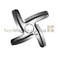 Нож для мясорубки D=48mm s=4.5mm Отв.=8.5x9.5mm Moulinex Нож для мясорубки D=48mm s=4.5mm Отв.=8.5x9.5mm Moulinex