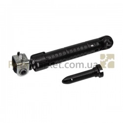 Амортизатор бака + крепление для стир. машины 100N L=165-250mm Dотв.=13mm ANSA Indesit Амортизатор бака + крепление для стир. машины 100N L=165-250mm Dотв.=13mm ANSA Indesit