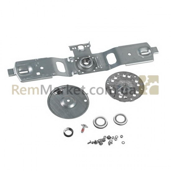 Рем. набор опоры барабана (2 шт.) + планка + крепление для верт. стир. машины EBI Bosch фото товара