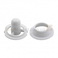 Насадка Кеббе для м'ясорубки D = осн. 60mm / вставка 54mm (з 2-ма виступ.) Orion білий