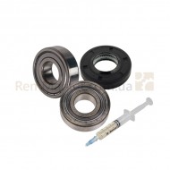 Рем. набір сальник 25 * 50.55 * 10/12 + підшипники 6203/6204 + мастило для стир. машини Samsung
