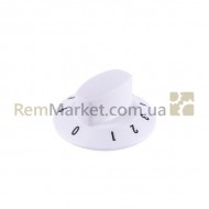 Ручка регулировки конфорки для эл. плиты Gorenje белый