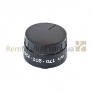 Ручка регулировки температуры для духового шкафа Zanussi черный