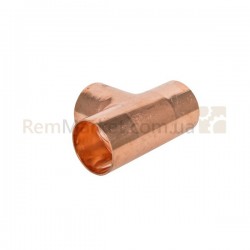 Тройник медный 3 x 2 1/8 Тройник медный 3 x 2 1/8