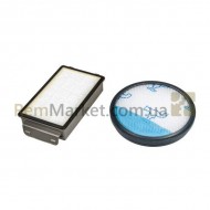 Набор фильтров мотора HEPA + микро (контейн.) для пылесоса Rowenta (аксессуар)