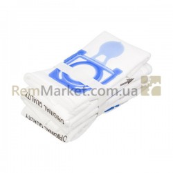 Набір мішків мікровол. (4 шт. Без упаковки) SAFBAG + фільтр мотора ZVCA100B для пилососа Zelmer синій Набір мішків мікровол. (4 шт. Без упаковки) SAFBAG + фільтр мотора ZVCA100B для пилососа Zelmer синій