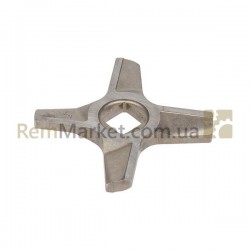 Ніж для м'ясорубки D = 47mm s = 5mm Відп. = 9x9mm NR5 (2-х стор.) ZMMA025X (A861009) Zelmer Ніж для м'ясорубки D = 47mm s = 5mm Відп. = 9x9mm NR5 (2-х стор.) ZMMA025X (A861009) Zelmer