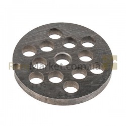 Решетка для мясорубки 8mm D=54mm (с пазом) NR5 Zelmer Решетка для мясорубки 8mm D=54mm (с пазом) NR5 Zelmer