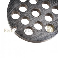 Решетка для мясорубки 8mm D=54mm (с пазом) NR5 Zelmer Решетка для мясорубки 8mm D=54mm (с пазом) NR5 Zelmer