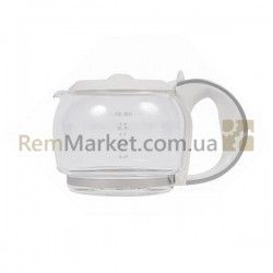 Колба + крышка для кофеварки Electrolux белый Колба + крышка для кофеварки Electrolux белый