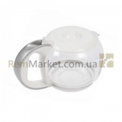 Колба + крышка для кофеварки Electrolux белый Колба + крышка для кофеварки Electrolux белый