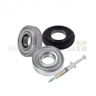 Рем. набір сальник 37 * 76 * 9.5 / 12 + підшипники 6305/6306 + мастило для стир. машини LG