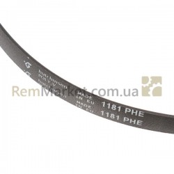 Ремень 1181H7 PHE Hutchinson черный Ремень 1181H7 PHE Hutchinson черный