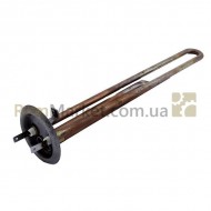 Тэн для бойлера под анод 1300W (медный), фланец 64mm, анод M4, 2 трубки под датчик Thermowatt