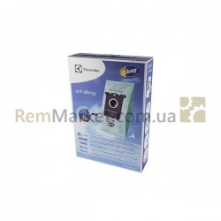 Набор мешков микровол. (4 шт.) E206S S-BAG Clinic Anti-Allergy для пылесоса Electrolux Набор мешков микровол. (4 шт.) E206S S-BAG Clinic Anti-Allergy для пылесоса Electrolux