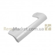 Ручка двері верхня / нижня для холодильника Gorenje білий