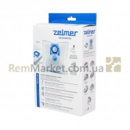 Набір мішків мікровол. (4 шт.) SAFBAG + фільтр мотора ZVCA100B (A494020.00) для пилососа Zelmer синій
