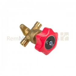 Кран ручний (клапан) VAHV-3 / 8S 3/8 "(розтруб / розтруб) для кондиціонера Кран ручний (клапан) VAHV-3 / 8S 3/8 "(розтруб / розтруб) для кондиціонера