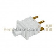 Мережева кнопка зі світлодіодом для пральної машини T85 16A 250V (4 контакти) Beko