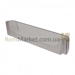 Полка двери для бутылок в холодильник 595x125mm Атлант прозрачный Полка двери для бутылок в холодильник 595x125mm Атлант прозрачный