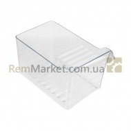 Ящик для овочів (лівий) холод. 440x245x250mm Zanussi прозорий