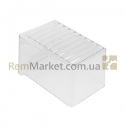 Ящик для овощей (левый) холод. 440x245x250mm Zanussi прозрачный Ящик для овощей (левый) холод. 440x245x250mm Zanussi прозрачный