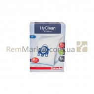Набор мешков микровол. (4 шт.) HyClean 3D GN + фильтр мотора и выходной для пылесоса Miele синий