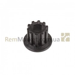 Шестерня малая под ремень D=15,5/22mm, H=15mm, Z=10 для кух. комб. 354.0003 Zelmer Шестерня малая под ремень D=15,5/22mm, H=15mm, Z=10 для кух. комб. 354.0003 Zelmer