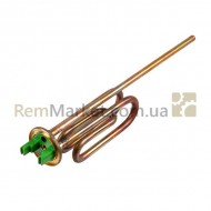 Тэн для бойлера 2000W L=265mm, фланец 48mm 1 трубка под датчик Gorenje