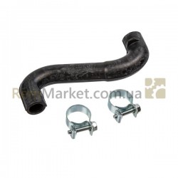 Патрубок соединит. дозатор-бак, основн. стирка с хомутами для верт.стир. машины Electrolux Патрубок соединит. дозатор-бак, основн. стирка с хомутами для верт.стир. машины Electrolux