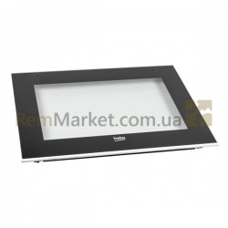 Стекло двери наружное для духовки 595x460mm Beko Стекло двери наружное для духовки 595x460mm Beko