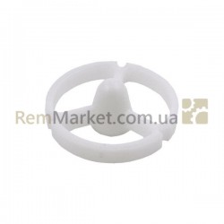 Шайба насадки для колбасы для мясорубки NR5 D=54mm (с пазом) 86.1005 Zelmer белый Шайба насадки для колбасы для мясорубки NR5 D=54mm (с пазом) 86.1005 Zelmer белый
