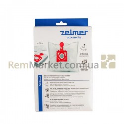 Набір мішків мікровол. (4 шт.) SAFBAG + фільтр мотора ZVCA300B (A494220.00) для пилососа Zelmer черв Набір мішків мікровол. (4 шт.) SAFBAG + фільтр мотора ZVCA300B (A494220.00) для пилососа Zelmer черв
