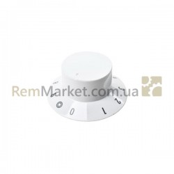 Ручка регулировки конфорки (2-х зон.) для эл. плиты Gorenje белый Ручка регулировки конфорки (2-х зон.) для эл. плиты Gorenje белый