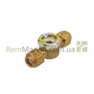 Перехідник зі огляд. вікном VASG-3 / 8F 3/8 "(гайка / гайка) для кондиціонера