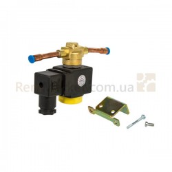 Клапан електромагніт. HLF20-2S 1/4 "(розтруб / розтруб) для кондиціонера Клапан електромагніт. HLF20-2S 1/4 "(розтруб / розтруб) для кондиціонера
