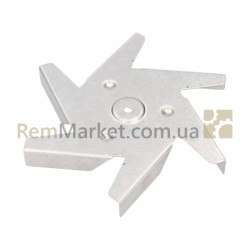 Крыльчатка вентилятора для духовки (метал.) D=160mm d отв.=6mm Electrolux Крыльчатка вентилятора для духовки (метал.) D=160mm d отв.=6mm Electrolux