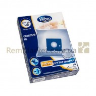 Набор мешков микровол. (4 шт.) + фильтр мотора Wpro для пылесоса LG, Samsung