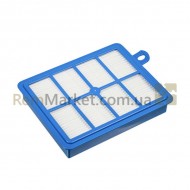 Фільтр вихідний HEPA для пилососа AEG / Electrolux / Philips / Thomas синій