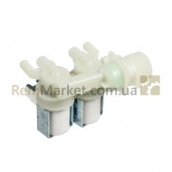 Клапан подачи воды для стир. машины 2WAY/90/10mm Indesit