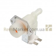 Клапан подачи воды для стир. машины 1WAY/180/10.5mm Indesit