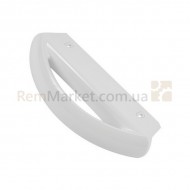 Ручка двері верхня / нижня для холодильника Zanussi білий